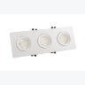 DK3023-WH Встраиваемый светильник, IP 20, 10 Вт, GU5.3, LED, белый, пластик. Фото 2