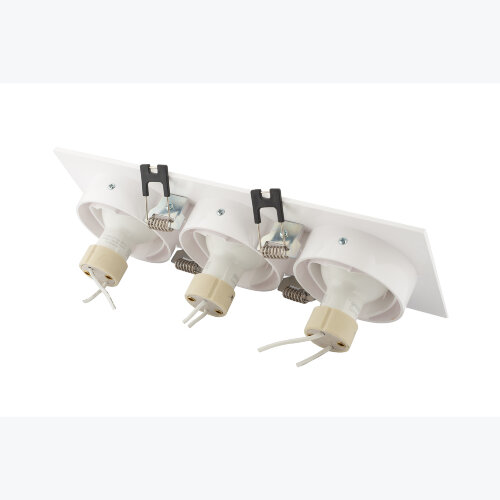 DK3023-WH Встраиваемый светильник, IP 20, 10 Вт, GU5.3, LED, белый, пластик. Фото 4