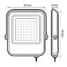 Прожектор светодиодный PFL-V 200Вт 6500К IP65 ДО Pro JazzWay 5039797 - фото 6