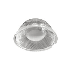 Линза ?55mm, угол рассеивания света 50° для светильников SHINE DK5743/DK2610, поликарбонат, Denkirs DK5700-D55-A50