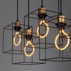 Филаментная светодиодная лампа Art filament 4W 2400K E27 BL150 (043991)