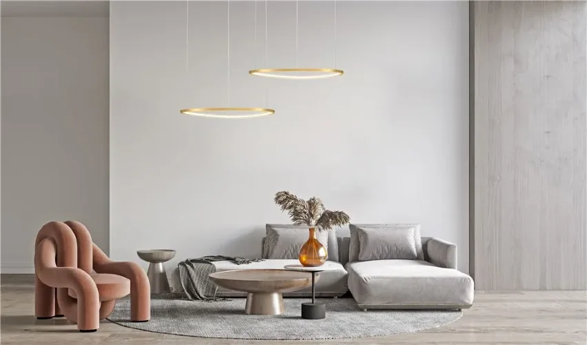 Подвесной светильник Glint 3000K 25Вт (Латунь) - фото 8