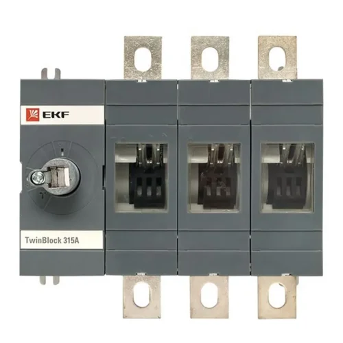 Рубильник 3п 315А без рукоятки управления TwinBlock PROxima EKF tb-s-315-3p - фото 2