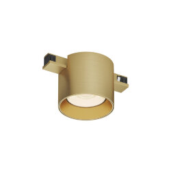 Светильник трековый SHINE SPOT ZigBee, 48В, 8Вт, 2700-6000K, IP20, сатин. латунь, алюминий, Denkirs DK5943-SB