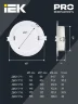 Светильник светодиодный ДВО 1714 12Вт 6500К IP40 даунлайт встраив. круг бел. IEK LDVO0-1714-12-6500-K01 - фото 4