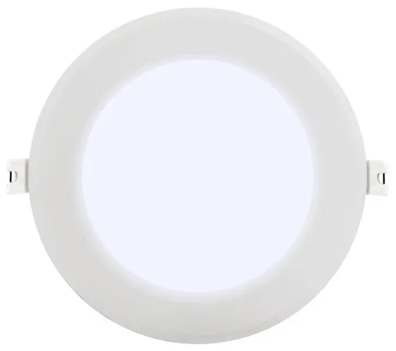 Светильник светодиодный ДВО 1714 12Вт 6500К IP40 даунлайт встраив. круг бел. IEK LDVO0-1714-12-6500-K01 - фото 5