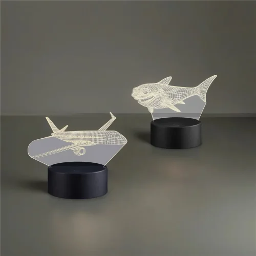 Аккумуляторный светильник FR6147TL-L5B1 Мета / Meta 5 Вт LED (Черный) FR6147TL-L5B1 - фото 9