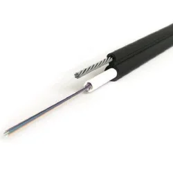 Кабель FO-SST-OUT-9S-8-PE-BK волоконно-оптический 9/125 (SMF-28 Ultra) одномод. 8 волокон (single loose tube) со свобод. волокнами гелезаполн. с метал. тросом (2.2мм) внешн. PE (-60град.C - +70град.C) черн. Hyperline 397553