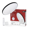 Светильник светодиодный NEO SIMPLE-95RC-BL 95Вт 230В 3000-6500K 7600Лм 460x67мм с пультом ДУ черный IN HOME - Фото