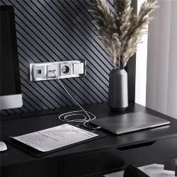 W1181006/ Розетка Ethernet RJ-45 (серебряный) W1181006