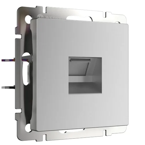 W1181006/ Розетка Ethernet RJ-45 (серебряный) W1181006 - фото