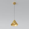 Светильник подвесной светодиодный Conus 13W 3000K золотой - Фото 2