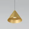 Светильник подвесной светодиодный Conus 16W 3000K золотой 50316 LED - фото 3