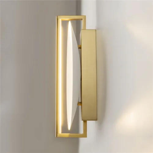 Настенный светильник (бра) Mira 3000К 14Вт (Золото) - фото 7