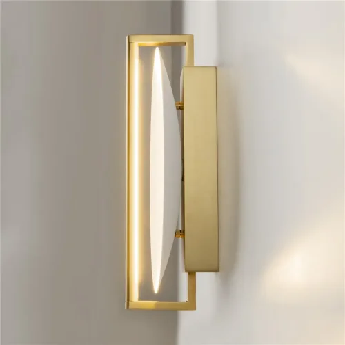 Настенный светильник (бра) Мира / Mira 3000К 14Вт (Золото) MOD279WL-L14G3K - фото 7