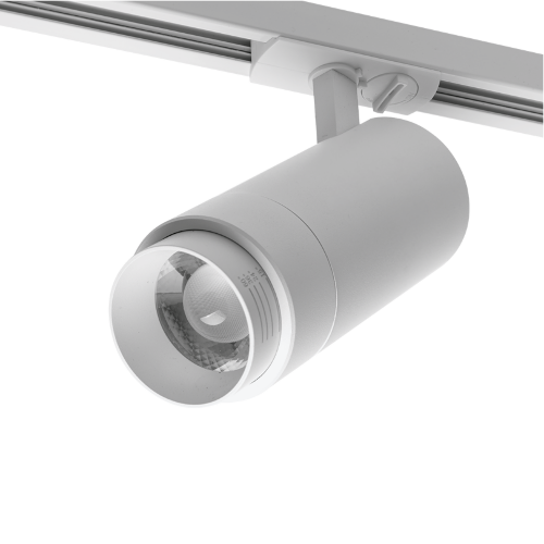 Трековый светодиодный светильник WOLTA WTL-25W/02W 25Вт 4000К IP20 Белый - фото 1.