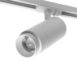 Трековый светодиодный светильник WOLTA WTL-25W/02W 25Вт 4000К IP20 Белый