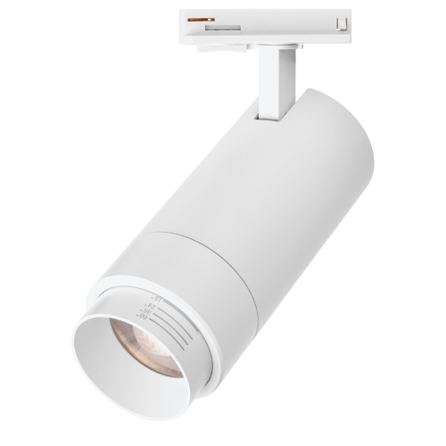 Трековый светодиодный светильник WOLTA WTL-25W/02W 25Вт 4000К IP20 Белый - фото 2.