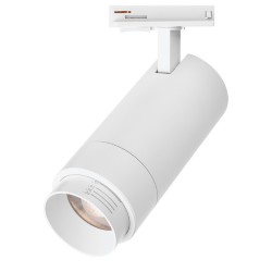 Трековый светодиодный светильник WOLTA WTL-25W/02W 25Вт 4000К IP20 Белый