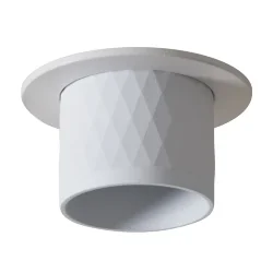 Встраиваемый светильник VGL7234DLB-01W - GU10x1 (Белый) VGL7234DLB-01W
