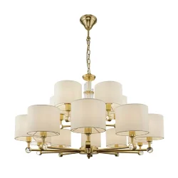 Подвесной светильник Alloro E14х15 (Латунь)