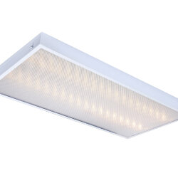 Универсальный офисный светодиодный светильник 20 Вт IP20 595x295x40 мм 3000K Призма