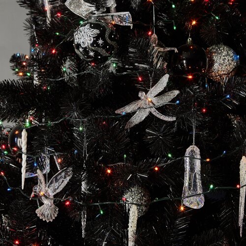 UDL-S1500-300-DGA MULTI IP20 MINI Гирлянда с контроллером, 15м, 300 миниламп накаливания, Разноцветный свет, Провод зеленый. - фото 6