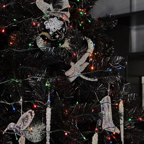 UDL-S1500-300-DGA MULTI IP20 MINI Гирлянда с контроллером, 15м, 300 миниламп накаливания, Разноцветный свет, Провод зеленый. - фото 9