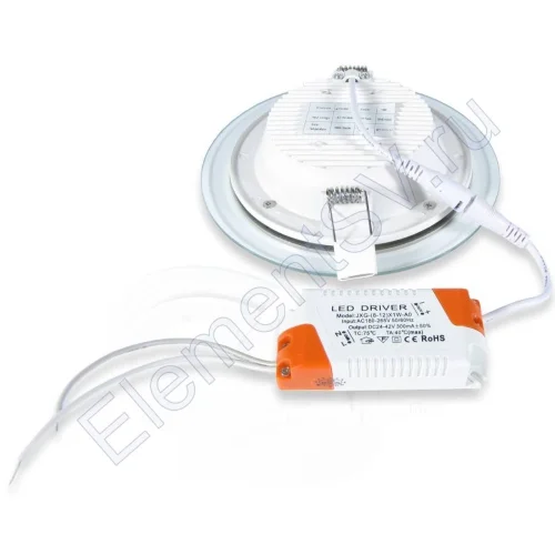 Светодиодный светильник встраиваемый IC-RS D160 (12W, Warm White) - фото 2.