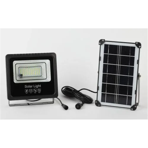 Прожектор светодиодный 50Вт 5000К 360лм IP65 уличный с датчиком движения солнечная батарея ПДУ Эра Б0049546 - фото 2