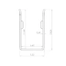 Крепеж оцинкованный гибкий 6x12мм S21 - фото II