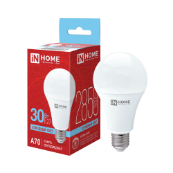 Лампа светодиодная LED-A70-VC 30Вт 230В Е27 6500К 2850Лм IN HOME