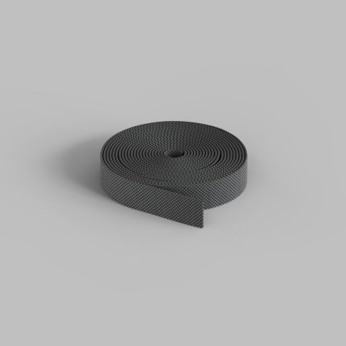 TR5500-DG Гибкий трек-ремень Belty, серия Base, 5м, 48V DC, IP20, тёмно-серый, ткань, медь.