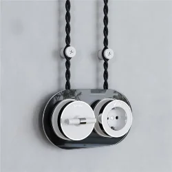 Изоляторы 100 шт белый матовый Vintage W6433401