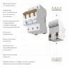 Автоматический выключатель 3P 63 A C 6 kА W903P636 - фото 2