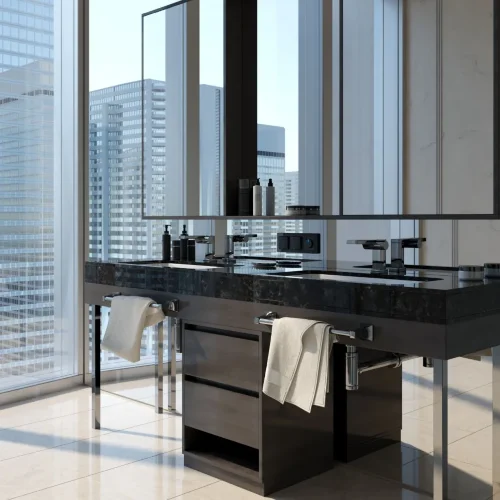 Рамка из акрила на 3 поста Acrylic черный W0032708 - фото 4