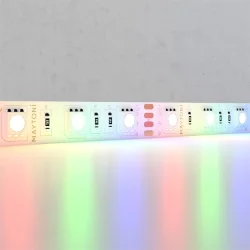Светодиодная лента 12В 5050 14,4Вт/м Цветная (RGB) 5м IP20 (Белый) 10134