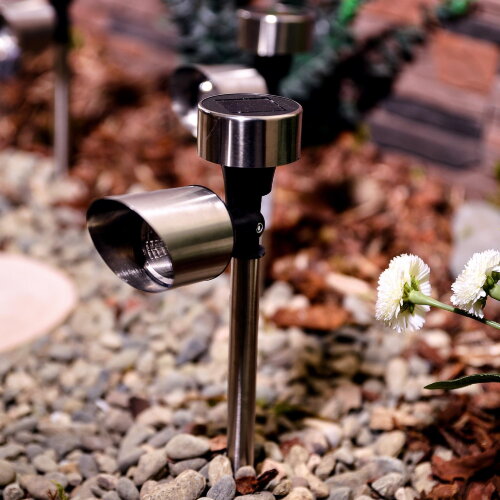 USL-C-690-MT375 SPOT SET24 Садовый светильник на солнечной батарее, в составе набора из 24шт, Белый свет, 1xААA Ni-Cd аккумулятор в-к, IP44. - фото 10