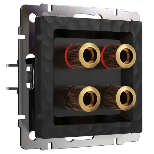 Акустическая розетка (Hammar черный) W1285008 - фото