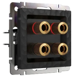 Акустическая розетка (Hammar черный) W1285008