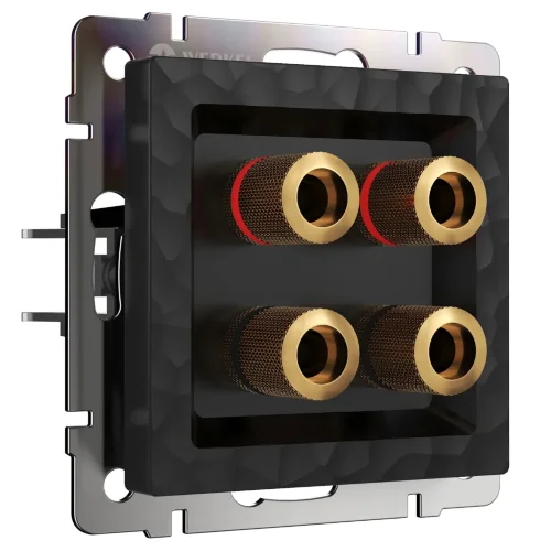 Акустическая розетка (Hammar черный) W1285008 - фото