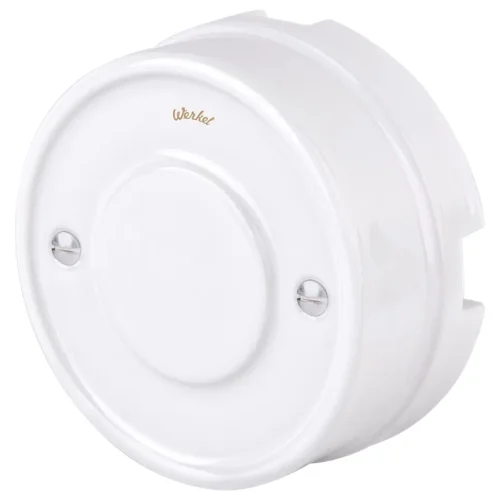 Распределительная коробка белая ретро W6411201 - фото