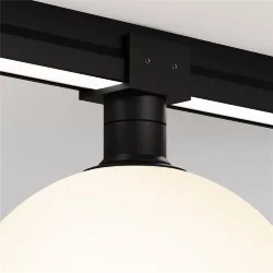 Уличный трековый светильник Luna Elasity IP 3000К 9Вт 120° черный (Черный)