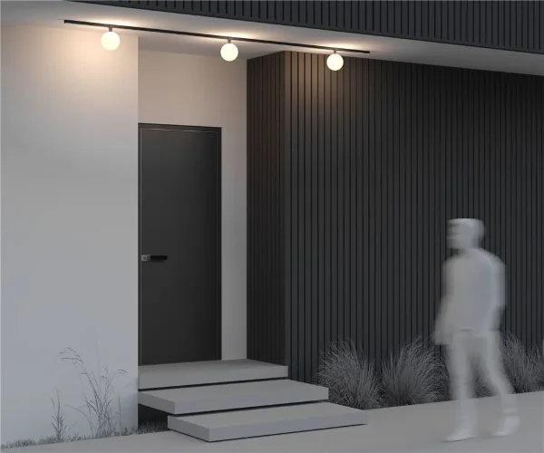 Уличный трековый светильник Luna Elasity IP 3000К 9Вт 120° черный (Черный) - фото 7