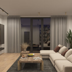 Накладной светильник, IP 20, 15 Вт, GU10, матовое золото, алюминий, Denkirs DK2052-SG