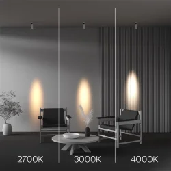 Потолочный светильник Фокус / FOCUS LED 12 Вт 4000 К 9° (Белый) C055CL-L12W4K-SS-W