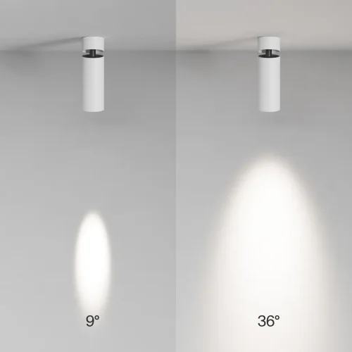 Потолочный светильник Фокус / FOCUS LED 12 Вт 4000 К 9° (Белый) C055CL-L12W4K-SS-W - фото 13