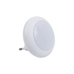 DTL-303-Круг-White-3Led-0.5W Светильник-ночник, Блистерная упаковка.