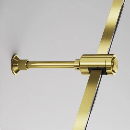 Крепление настенное Wall одинарное удлиненное Flarity латунь (Латунь) - фото 2
