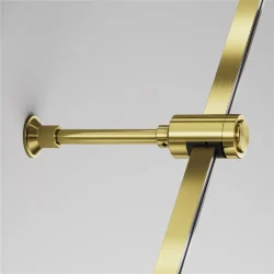 Крепление настенное Wall одинарное удлиненное Flarity латунь (Латунь) TRA155CW-SL1-BS
